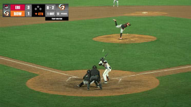 Troy Melton's sixth strikeout of the game
