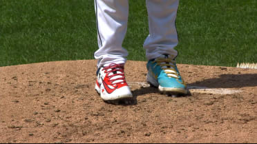 Logan Allen rocks custom cleats for Players' Weekend
