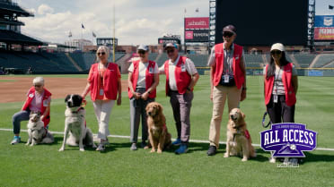 Furry Friends at Coors Field