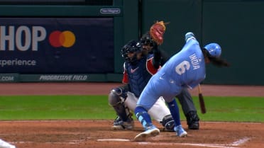 Jonathan India gets first base after review