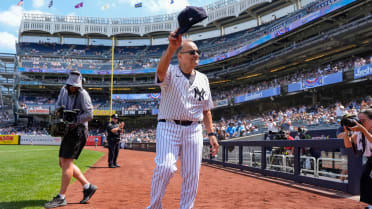 David Cone interviews Joe Torre at Old-Timers' Day