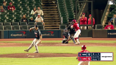 Edwin Arroyo singles on a sharp line drive to center fielder Jett Williams. Francisco Urbaez scores.