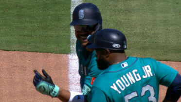 Julio Rodríguez's RBI single