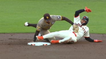 Willy Adames safe at second, call stands after review