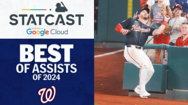 Nationals' Top 5 outfield assists of 2024