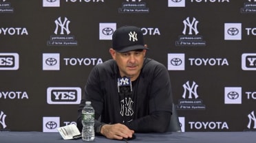 Aaron Boone on Aaron Judge's at-bats in 7-0 loss