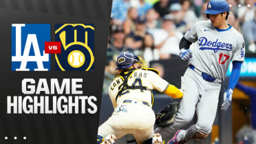 Dodgers vs. Brewers Highlights