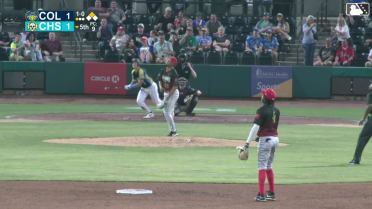 Theo Gillen's second homer of the year