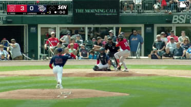 Franklin Arias hits his 24th homer of the year