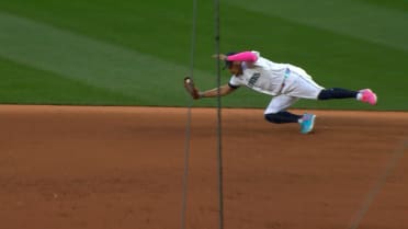 Josh Naylor's diving stop