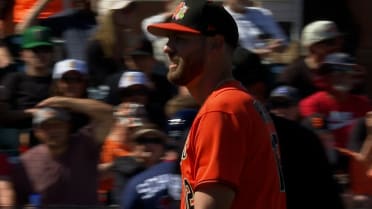 Adrian Houser's three strikeouts