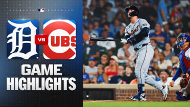 Dillon Dingler's four hits help lift Tigers over Cubs