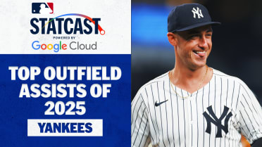 Yankees' Top 5 outfield assists of 2025