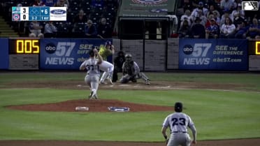 Josiah Hartshorn's solo home run