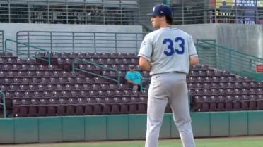 Cam Leiter tosses two hitless frames for Ontario