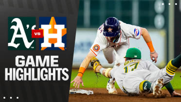 Athletics vs. Astros Highlights