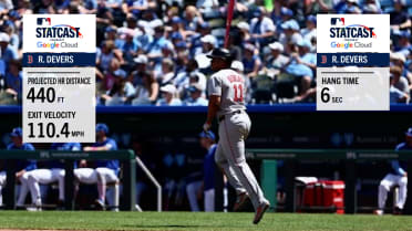 Rafael Devers' 440-foot, 110.4 mph home run