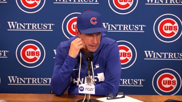 Craig Counsell talks about Cubs' 7-4 win