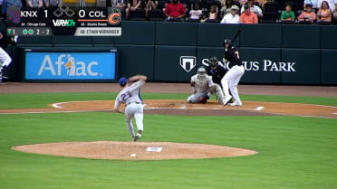 Ethan Workinger's three-hit game