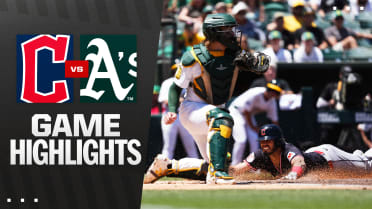 Guardians vs. Athletics Highlights