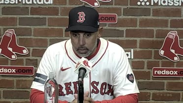 Alex Cora on the Red Sox's 4-0 win over the Giants
