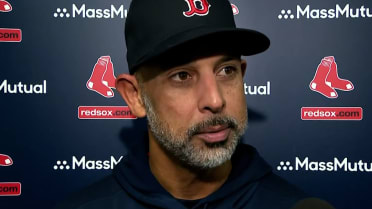 Alex Cora on 4-1 loss to Guardians