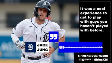 Jace Jung on his routine and getting into a rhythm