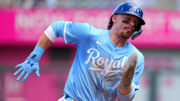 Bobby Witt Jr. doubles after review