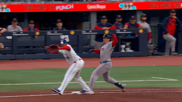 Adley Rutschman's first hit with the Red Sox
