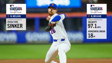 Nolan McLean's nastiest pitches against D-backs