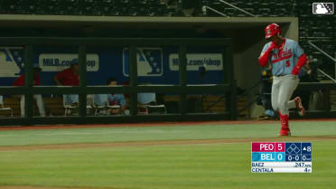Jesus Baez's solo home run