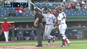 Kevin Parada launches a two-run homer