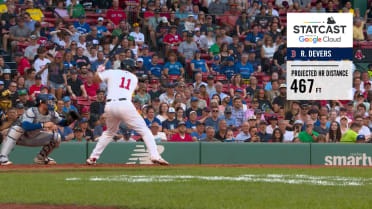 Red Sox' longest homers of 2024