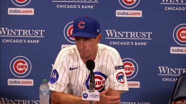 Craig Counsell on Imanaga's start, scoring runs late