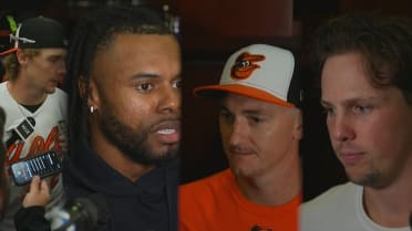 Orioles players discuss Game 1 loss