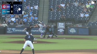 RJ Schreck homers (2) on a line drive to right field. Josh Rivera scores.
