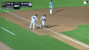 Ryan Sprock's first professional home run