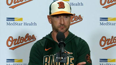 Craig Albernaz speaks on the Orioles' 10-3 win