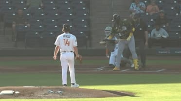 Jamie Arnold's seven strikeouts