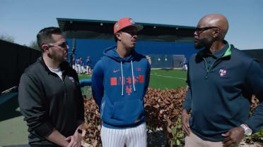 Mark Vientos discusses position change to first base