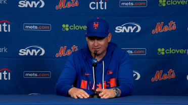 Carlos Mendoza on Bichette's role, starting spring