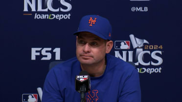 Carlos Mendoza discusses Mets' NLCS exit