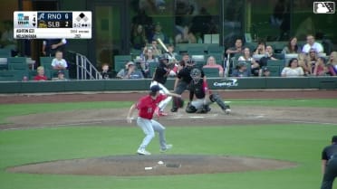 Nelson Rada homers (3) on a fly ball to right center field. Cade Marlowe scores.