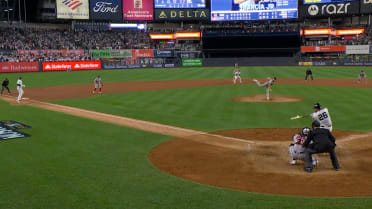Austin Wells anota un doble play