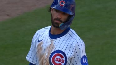 Dansby Swanson is safe at third after review