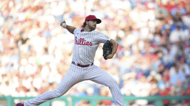 Aaron Nola strikes out six in win over Nationals