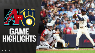 D-backs vs. Brewers Highlights 
