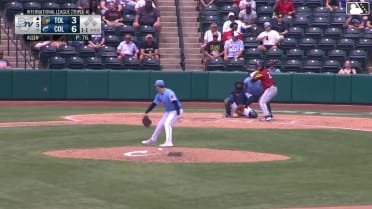 Max Anderson homers (11) on a fly ball to center field