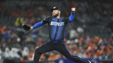 Matt Gage closes out the Tigers' win in 2025 debut