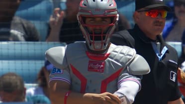 J.T. Realmuto exits game after HBP